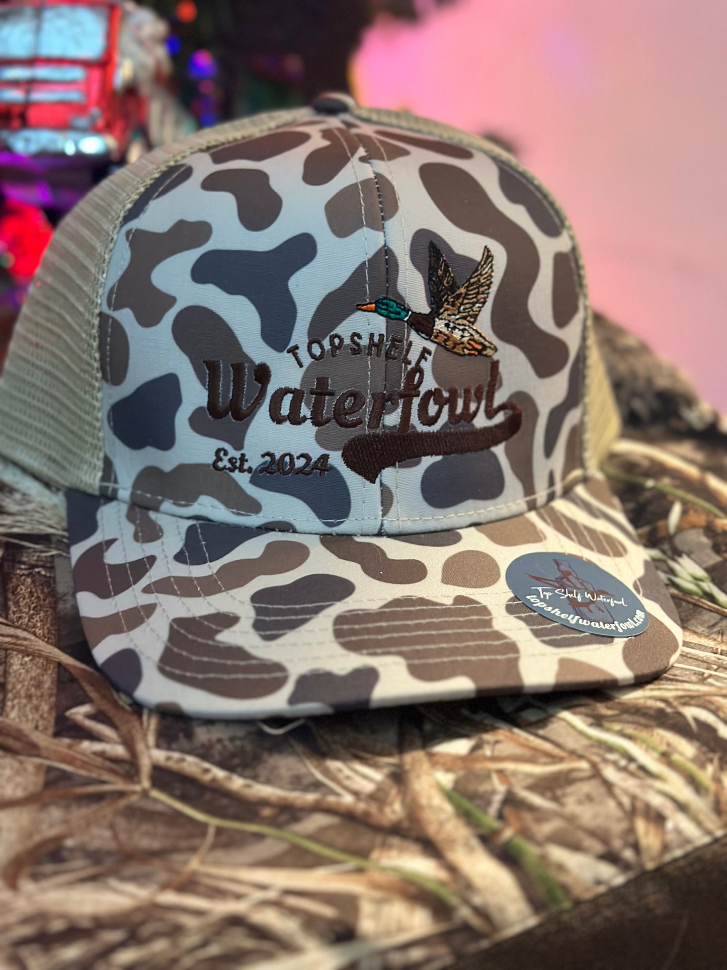 TSW Duck Camo Trucker hat
