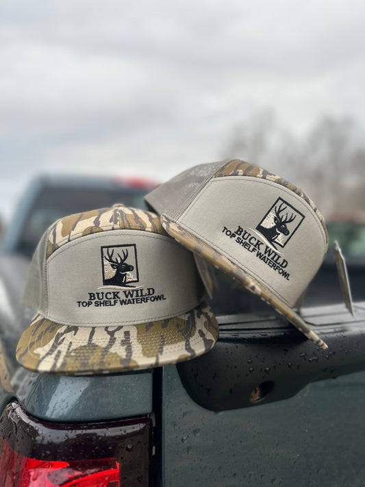 Buck Wild 7 Pannel Hat