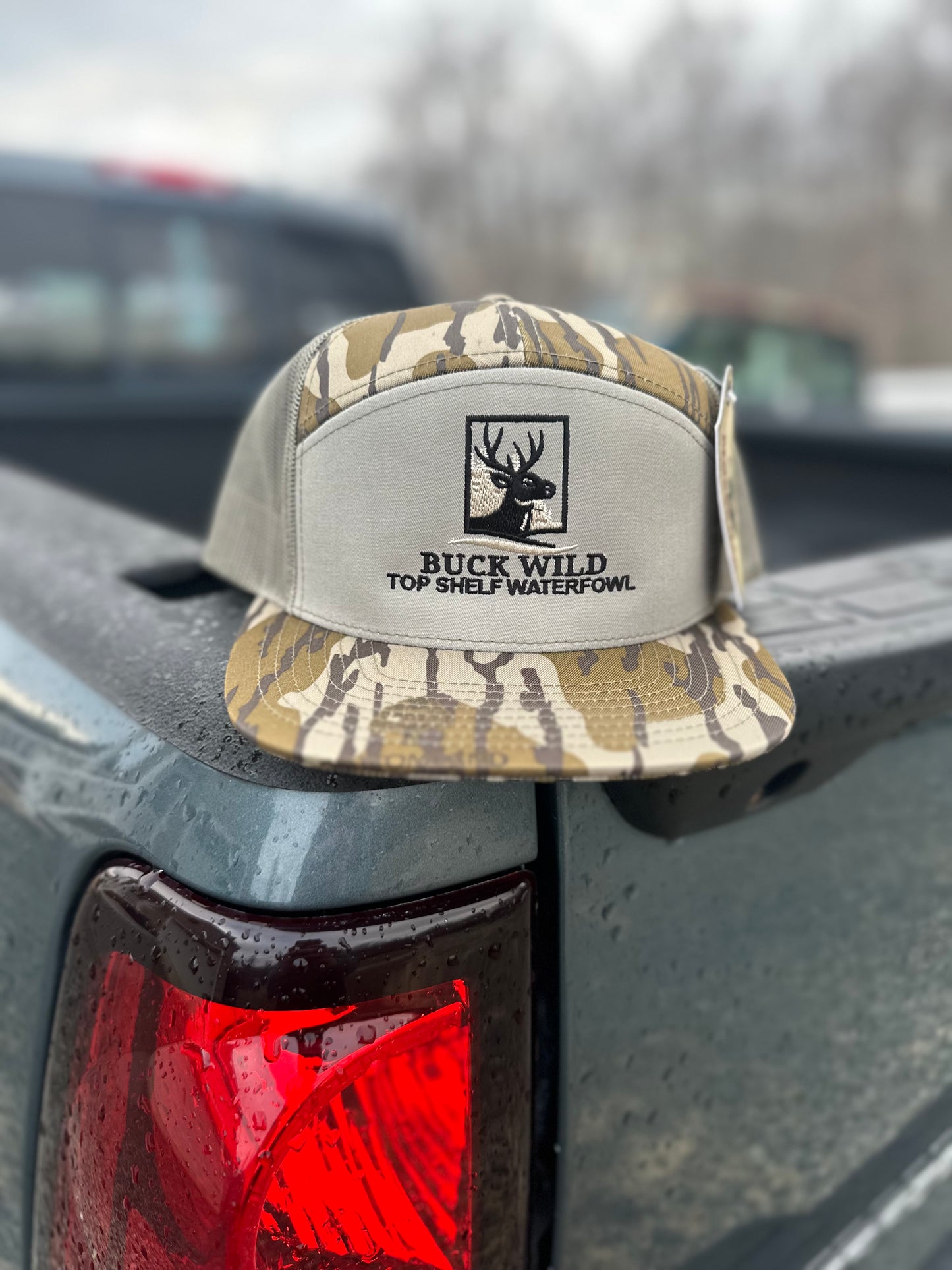 Buck Wild 7 Pannel Hat