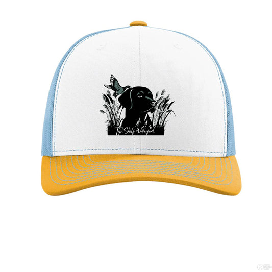 White/ Columbia Blue/ Yellow - FRONT